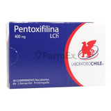 Pentoxifilina 400 mg x 30 comprimidos