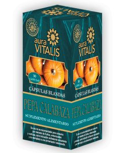 Pepa Calabaza x 30 Cápsulas Blandas AURA VITALIS 