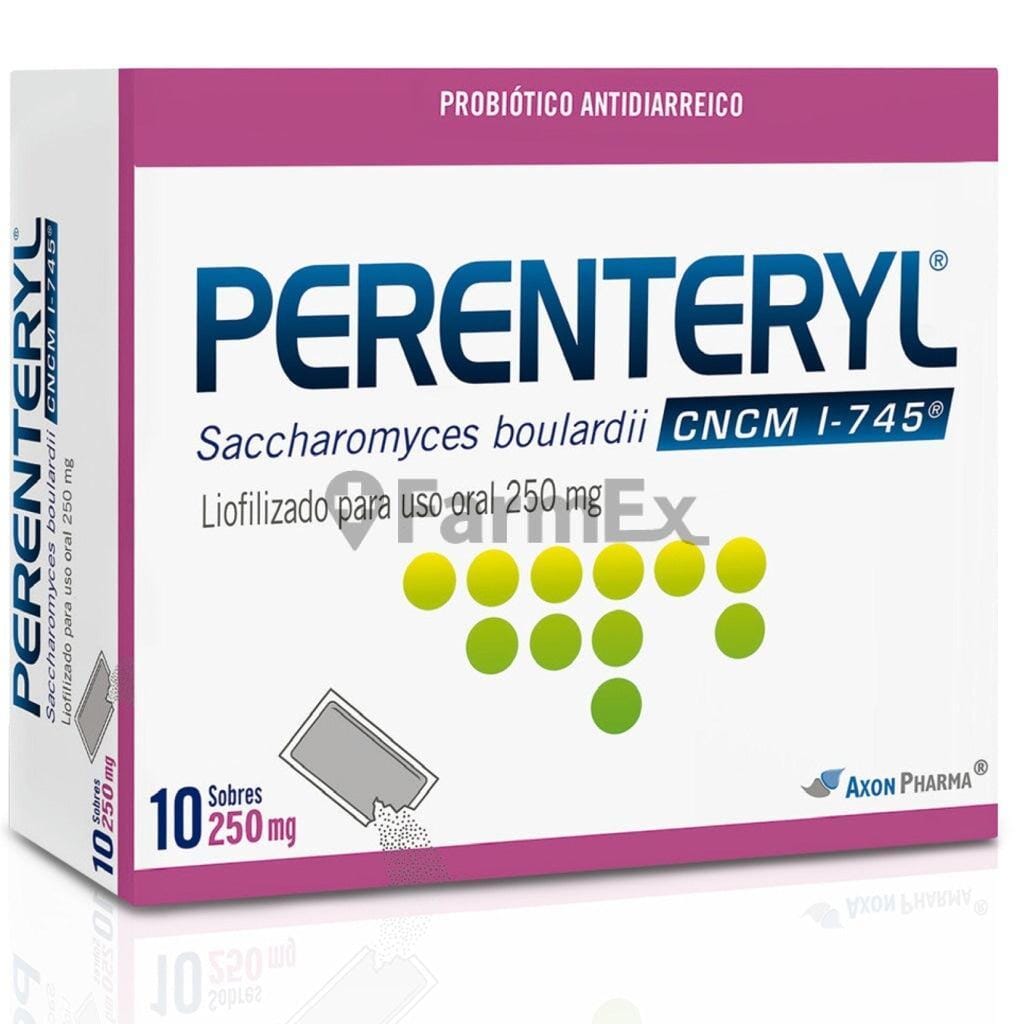Perenteryl 250 mg x 10 sobres Farmex-MiaHealth-Persistente 