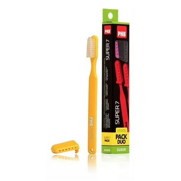 PHB Super 7 cepillo dental x 2 unidades.