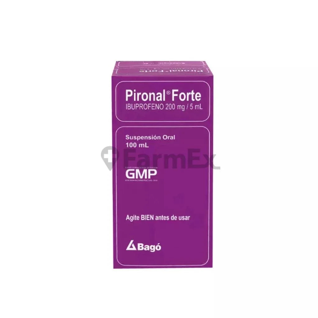 Pironal forte 200 mg / 5 mL x 100 mL.