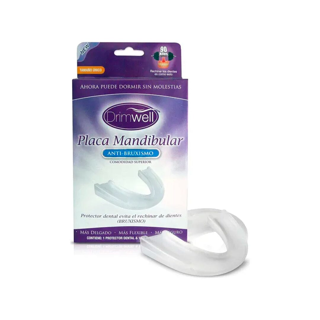 Placa Mandibular Anti-Bruxismo Farmex-VidaTres-Persistente 