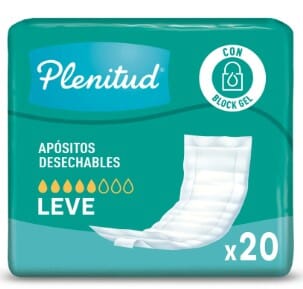Plenitud apósitos leve x 20 unidades kimberly 