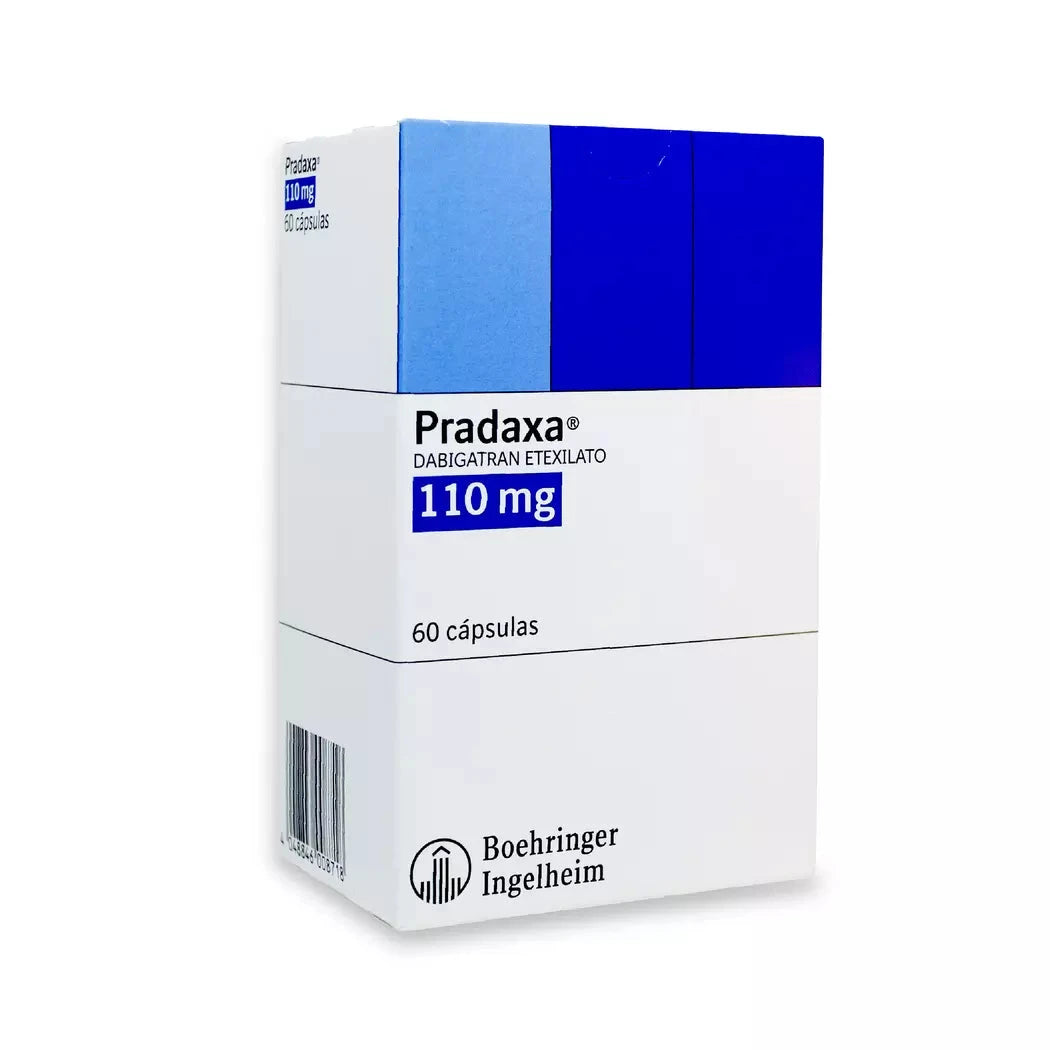 Pradaxa 110 mg x 60 cápsulas "Ley Cenabast" Boehringer Ingelheim 