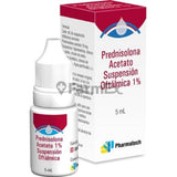 Prednisolona Solución Oftálmica 1% x 5 mL.