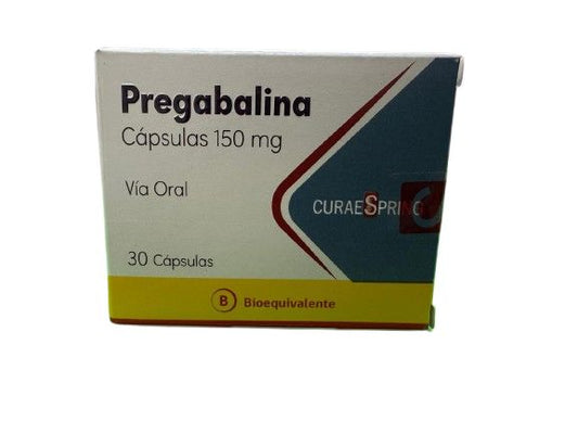 Pregabalina 75 mg x 30 comp Curae Spring 