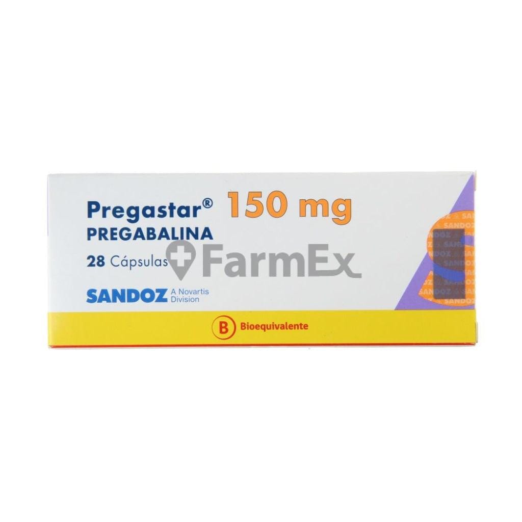 Pregastar 150 mg x 28 comprimidos "Ley Cenabast" Farmex-BanMedica-Persistente 