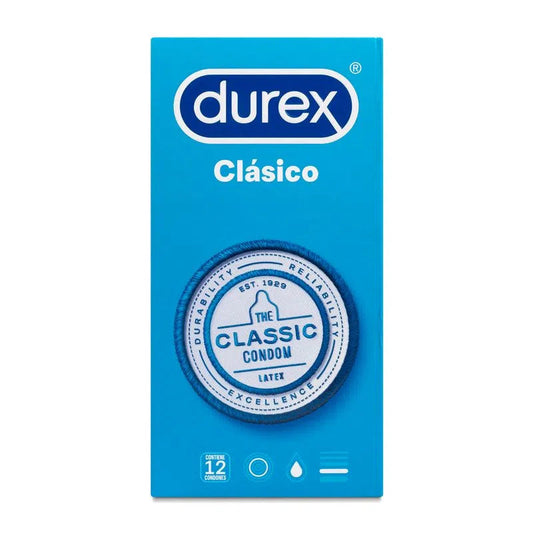 Preservativo Durex "Clasico" x 12 unidades durex 