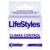 Preservativos Climax Control x 3 unidades.