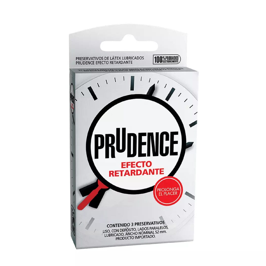 Preservativos Prudence Efecto Retardante x 12 unidades.