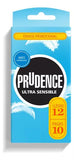 Preservativos Prudence Ultra Sensible "Envase económico" x 12 unds