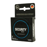 Preservativos Security way "Retardante" x 3 unidades