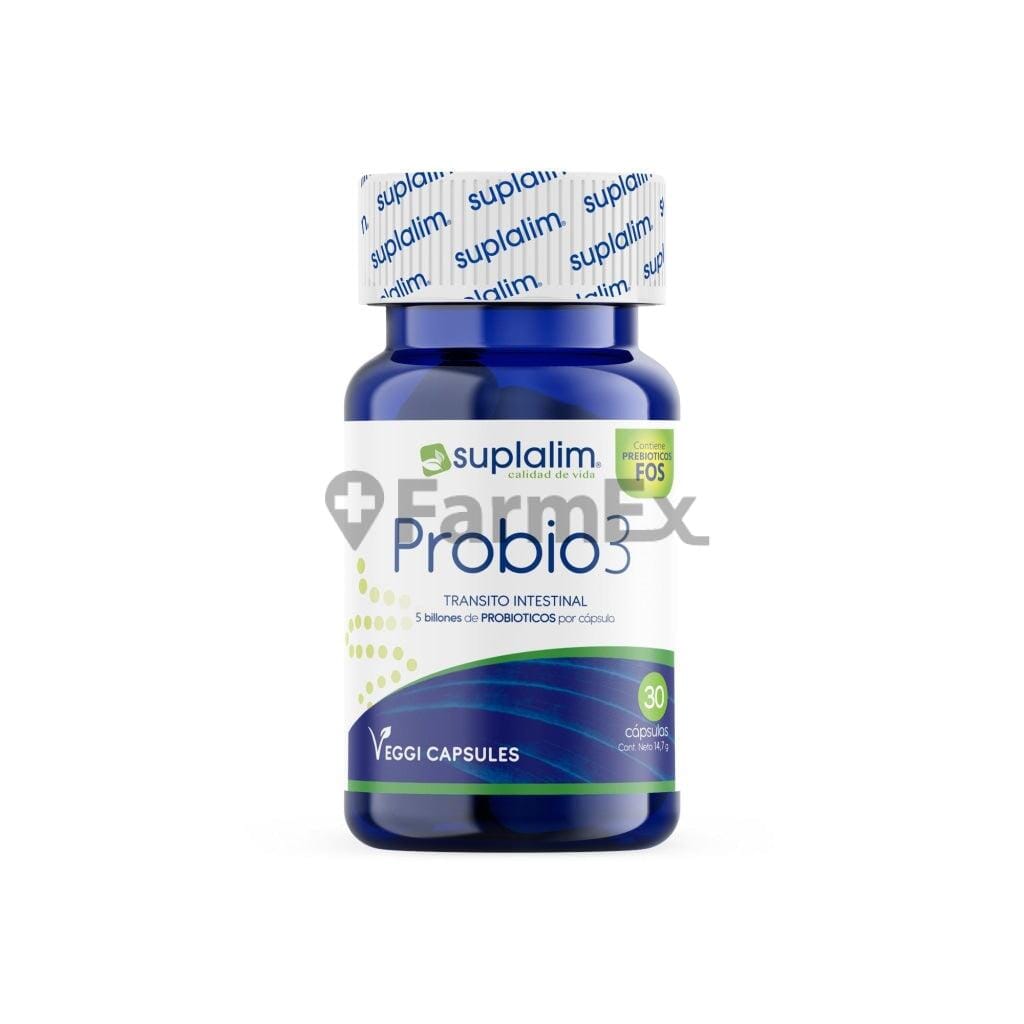 Probio 3 x 30 cápsulas Farmex-MiaHealth-Persistente 