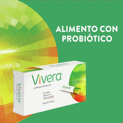 Probiotico Vivera Sobres 8 Unidades Farmex-Pluxee-Persistente 