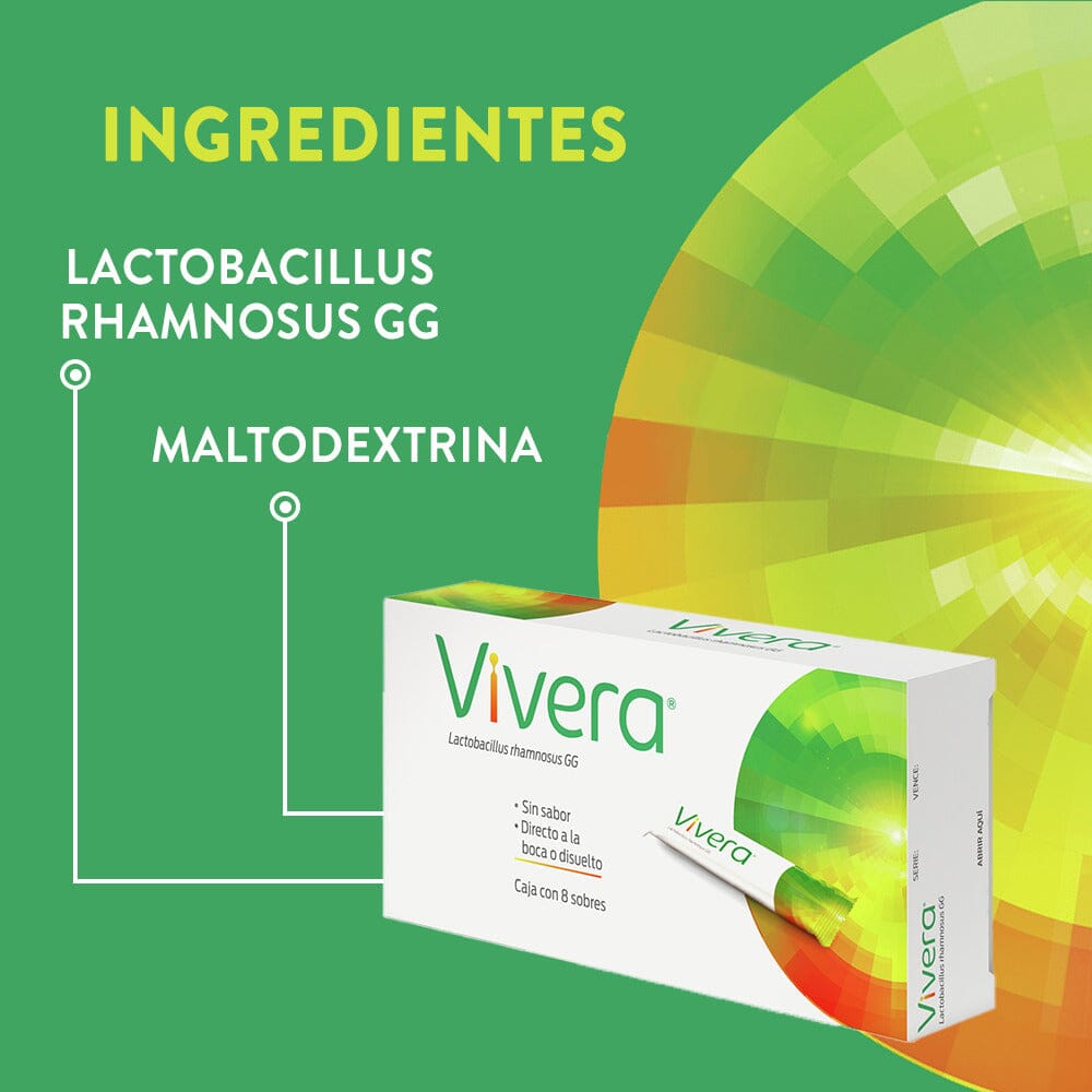 Probiotico Vivera Sobres 8 Unidades p&g 