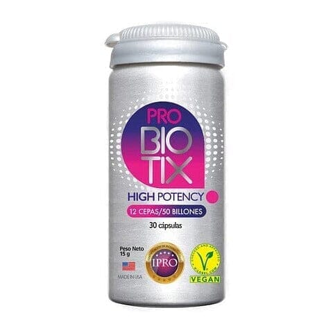Probiotix High Potency x 30 cápsulas. Farmex-Yapp-Programa-Boleta 