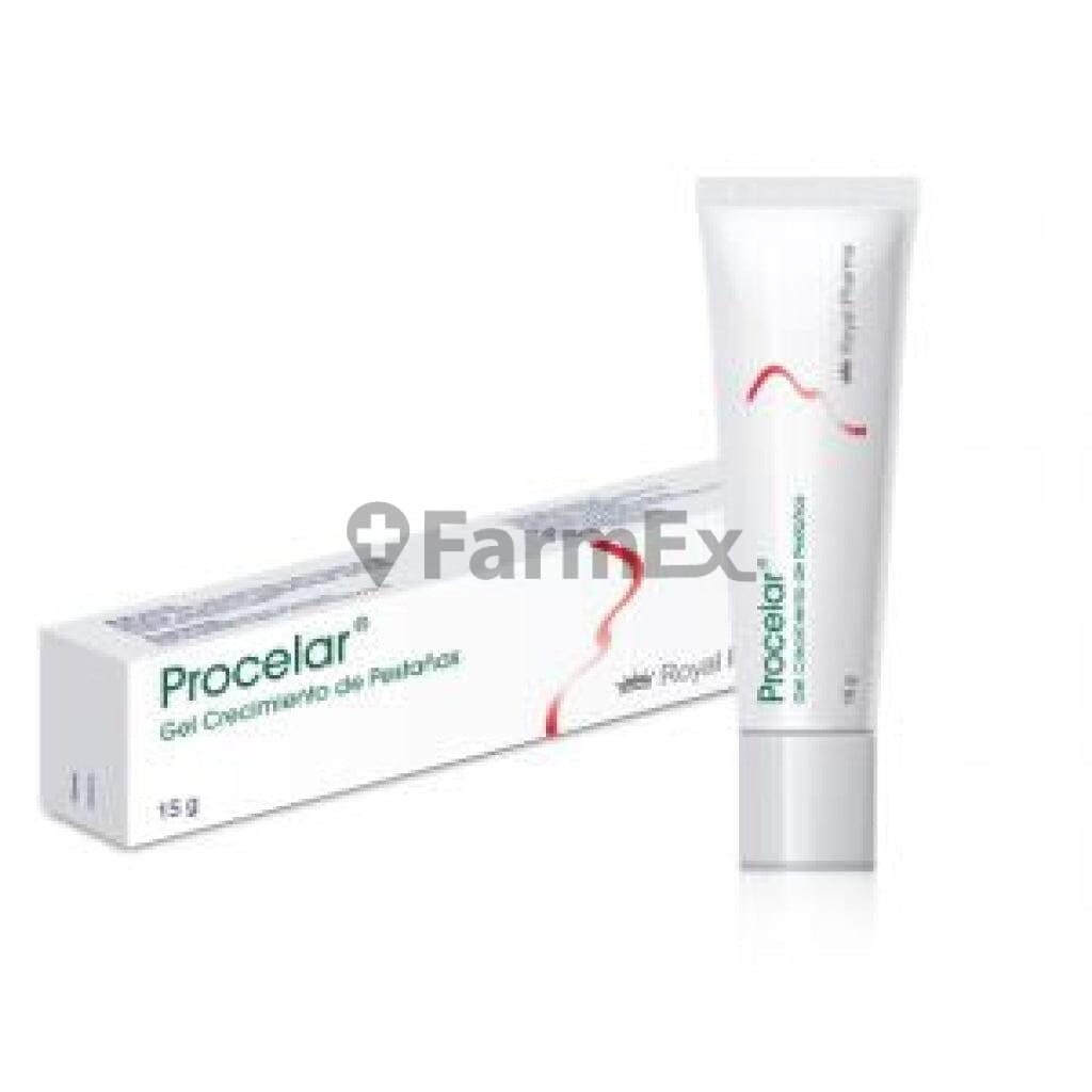 Procelar Gel de Pestañas x 15 g Farmex-BanMedica-Persistente 