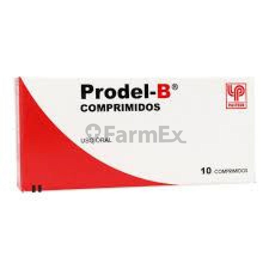 Prodel-B x 10 comprimidos.