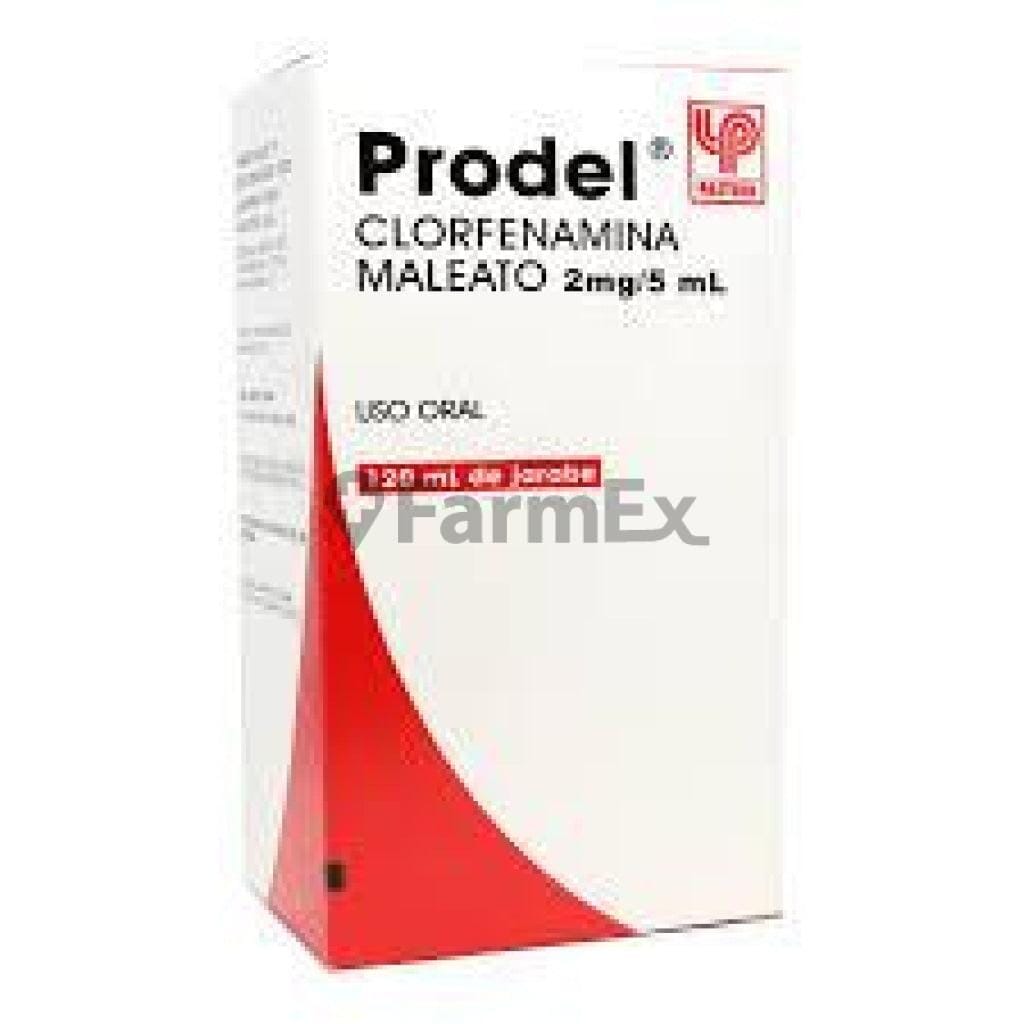 Prodel Jarabe 2 mg / 5 mL x 120 mL Farmex-MiaHealth-Persistente 