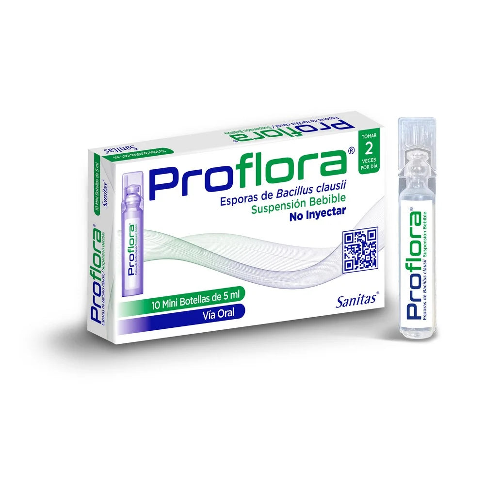 Proflora Suspensión Bebible Oral 5mL 10 Minibotellas
