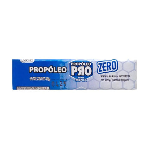 Propóleo Pro Zero sabor Menta barra x 10 caramelos