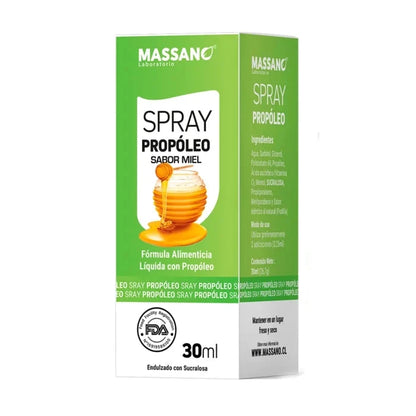 Propoleo Spray "Miel" X 30 ml Massano 