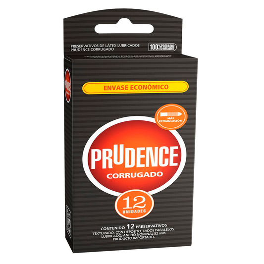 Preservativos Prudence Corrugado x 12 unidades