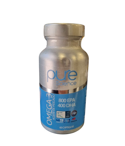 PureScience Omega 3 800/400 x 60 cápsulas blandas