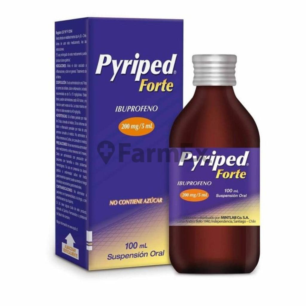 Pyriped Forte 200 mg / 5 mL x 100 mL.