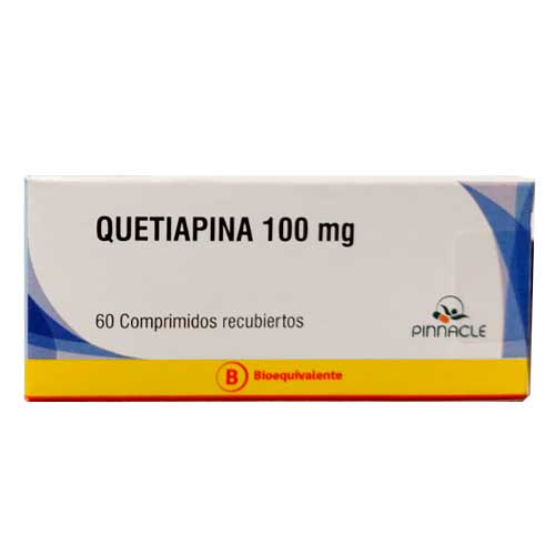 Quetiapina 100 mg x 60 comprimidos "Ley Cenabast"