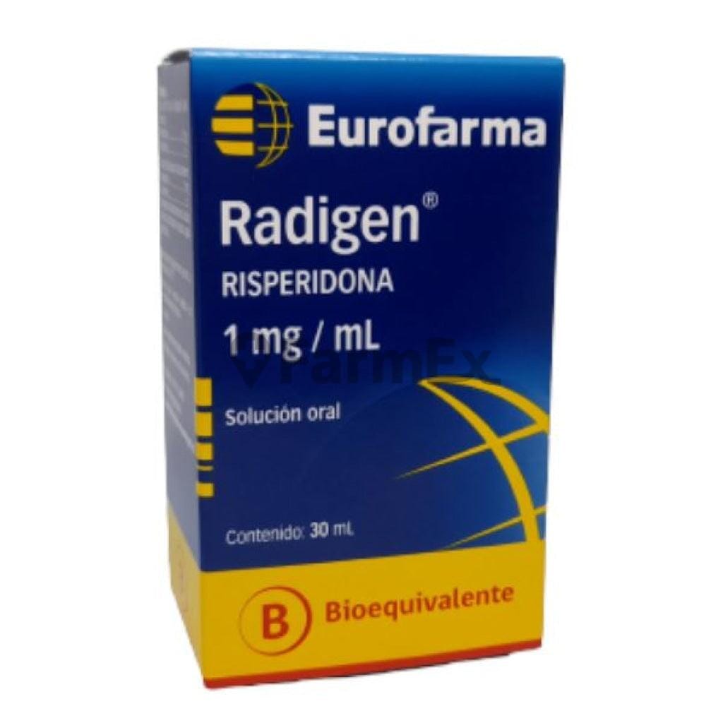 Radigen 1 mg / mL x 30 mL. Farmex-Fonasa 
