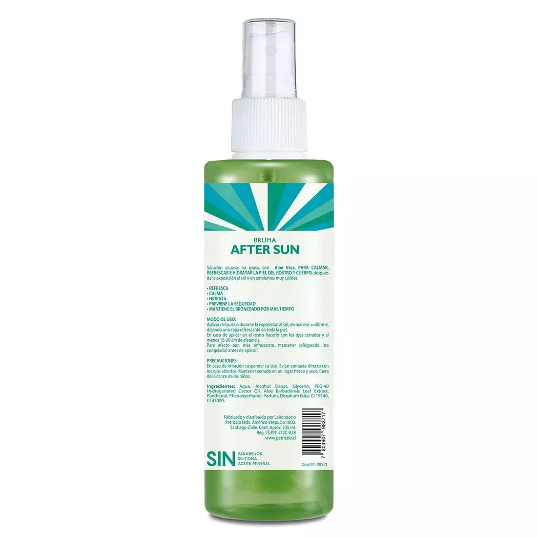 Rayito de sol "bruma after sun" Aloe vera x 200 ml Farmex 