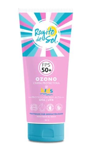 Rayito de Sol Ozono Kids FPS 50+ x 90 g Farmex-Fonasa-Persistente 