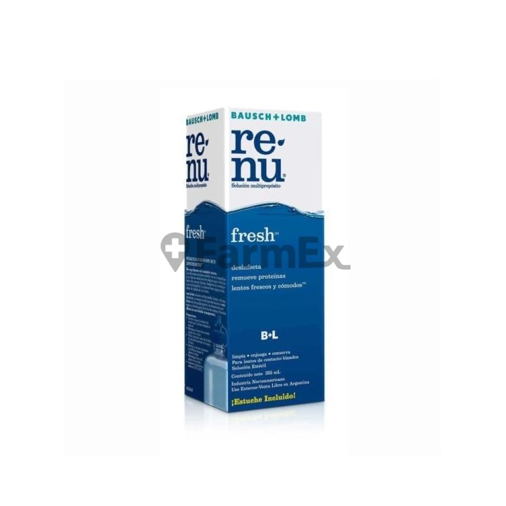 Renu Fresh Solución multiproposito x 355 mL Farmex-Pluxee-Persistente 