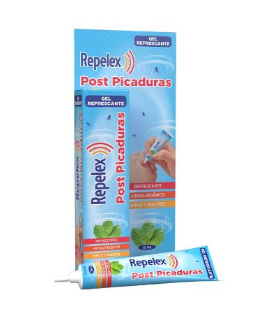 Repelex Gel Refrescante "Post Picaduras" x 15 mL.