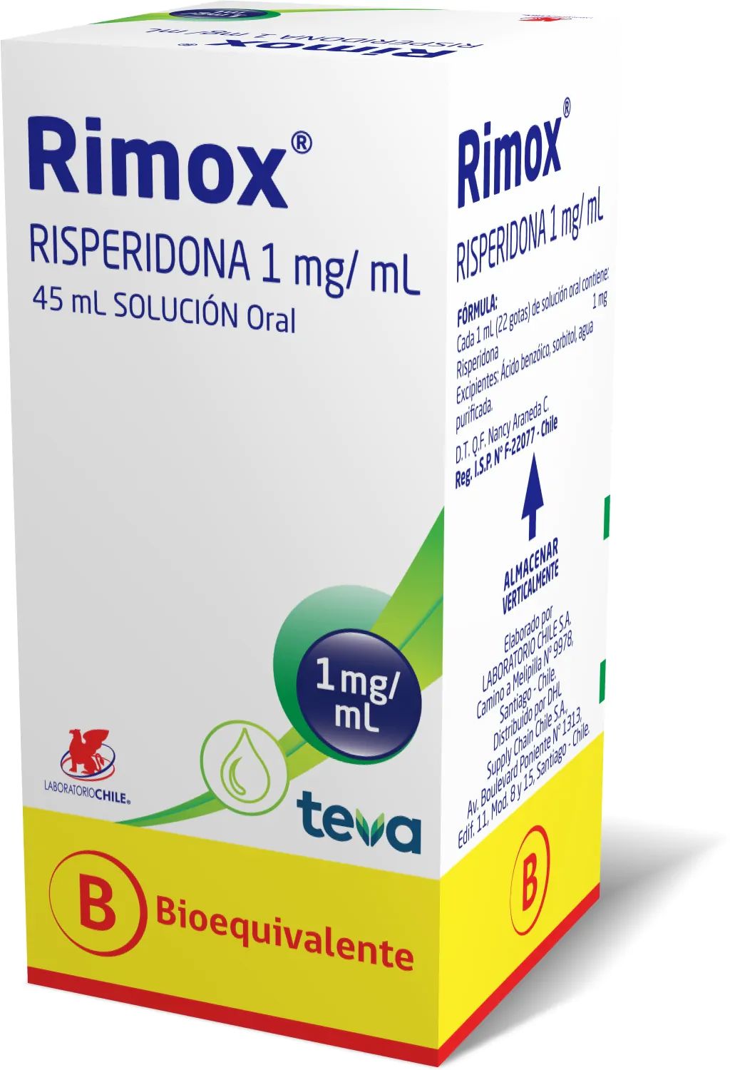 Rimox 1 mg/mL x 45 mL LAB CHILE 
