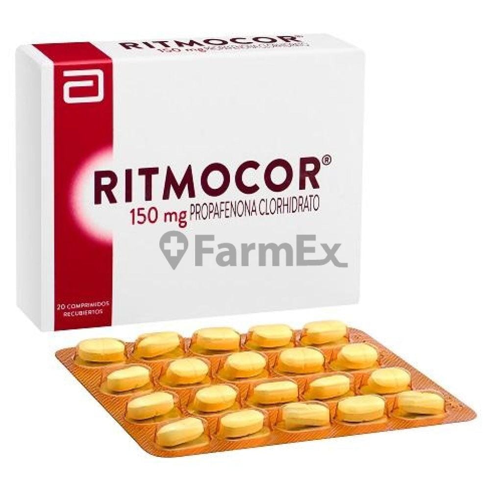 Ritmocor 150 mg x 20 comprimidos Farmex-BanMedica-Persistente 