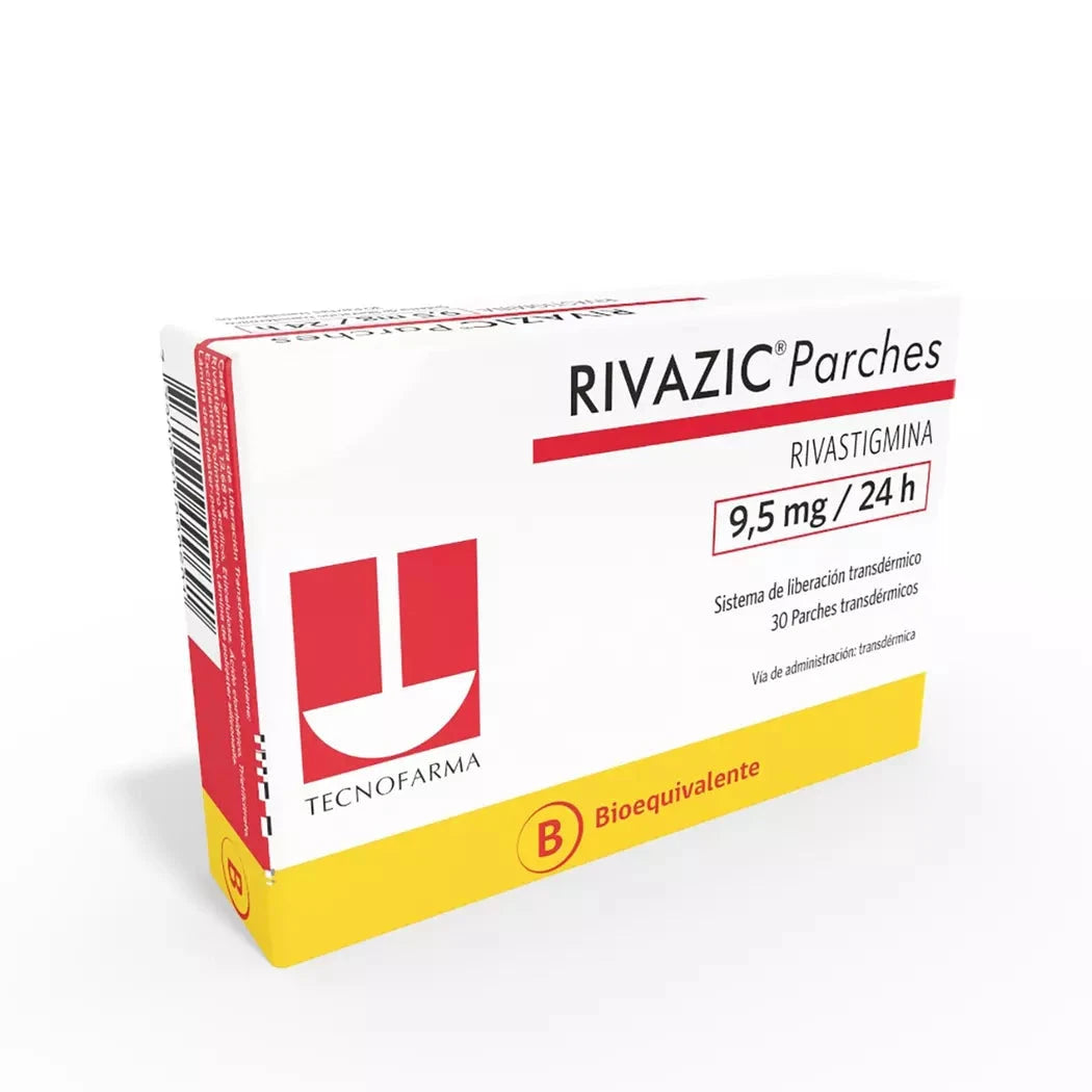 Rivazic Parches 9,5mg/24h X 30 unidades TECNOFARMA 