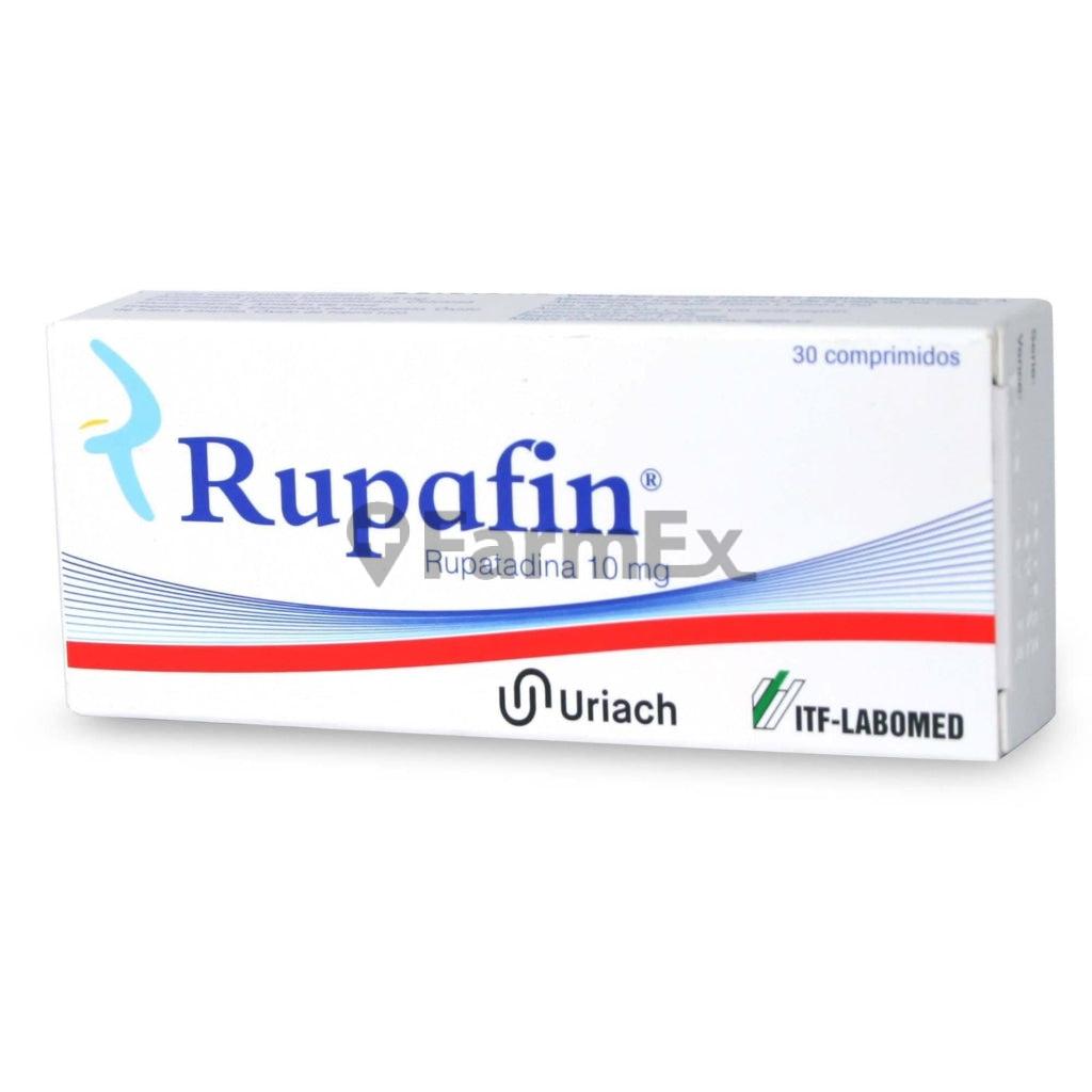 Rupafin 10 mg x 30 comprimidos.