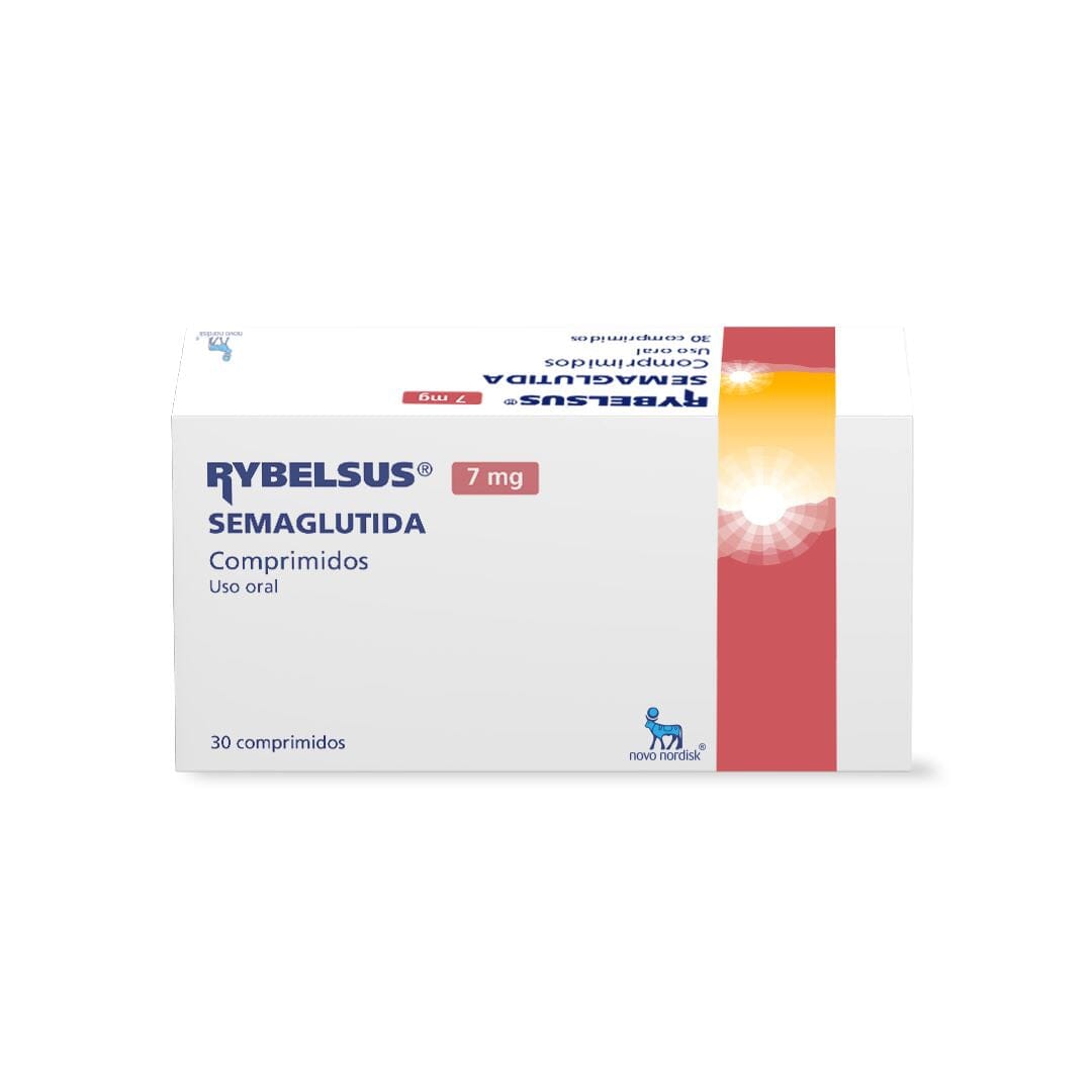Rybelsus 7 mg x 30 comprimidos Farmex-Fonasa-Persistente 