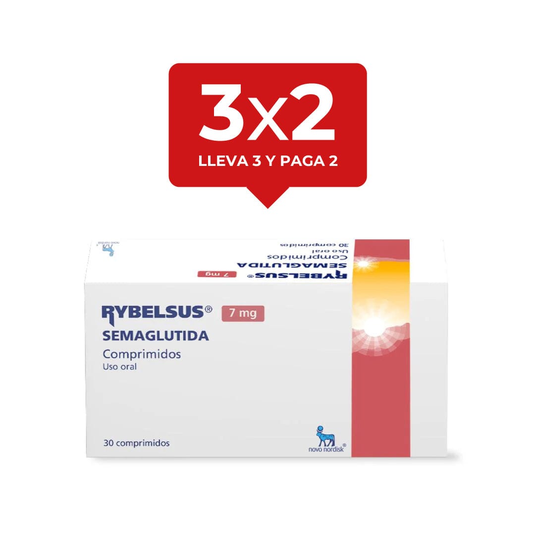Rybelsus 7 mg x 30 comprimidos.