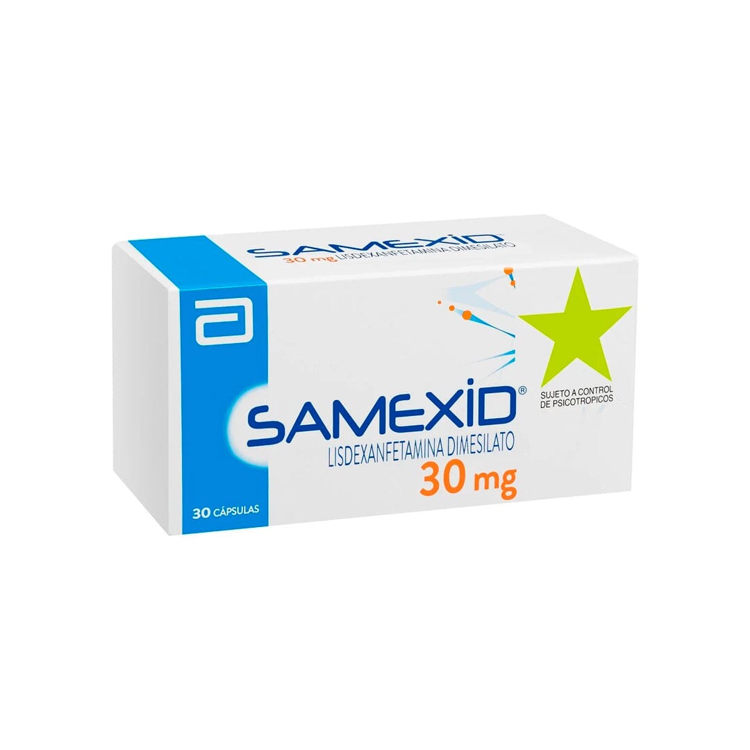Samexid 30 mg X 30 cápsulas (Venta Solo en Sucursal) ABBOTT 