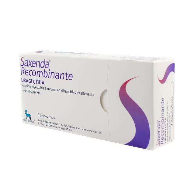 Saxenda FlexTouch 6 mg / mL x 3 plumas NOVONORDISK 
