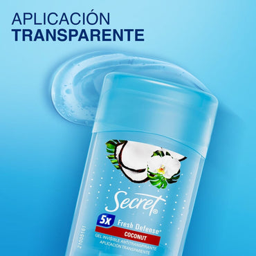 Secret Gel Clear Coconut X 45 GR P&G 