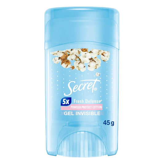 Secret Gel Clear Cotton X 45 GR P&G 