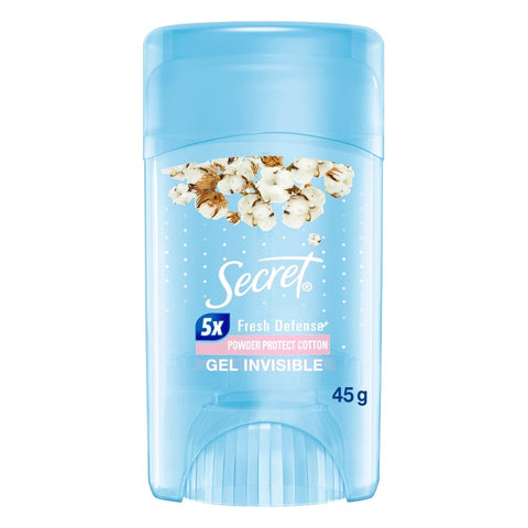 Secret Gel Clear Cotton X 45 GR