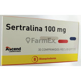 Sertralina 100 mg x 30 comprimidos