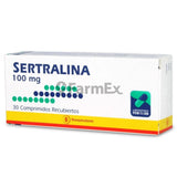 Sertralina 100 mg x 30 comprimidos susc-1 de 3 meses