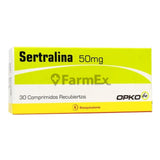 Sertralina 50 mg x 30 comprimidos susc-1 de 2 meses