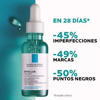 Sérum Anti-Imperfecciones Effaclar Ultra Concentrado 30ml Farmex-Pluxee-Persistente 
